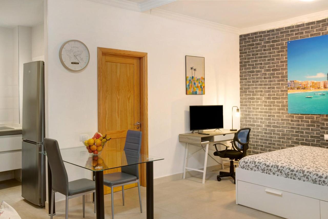 Beach Studio Apartment Canteras Las Palmas de Gran Canaria Luaran gambar