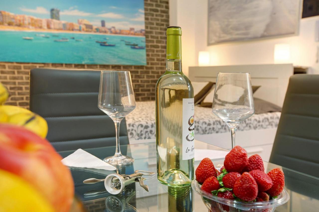 Beach Studio Apartment Canteras Las Palmas de Gran Canaria Luaran gambar